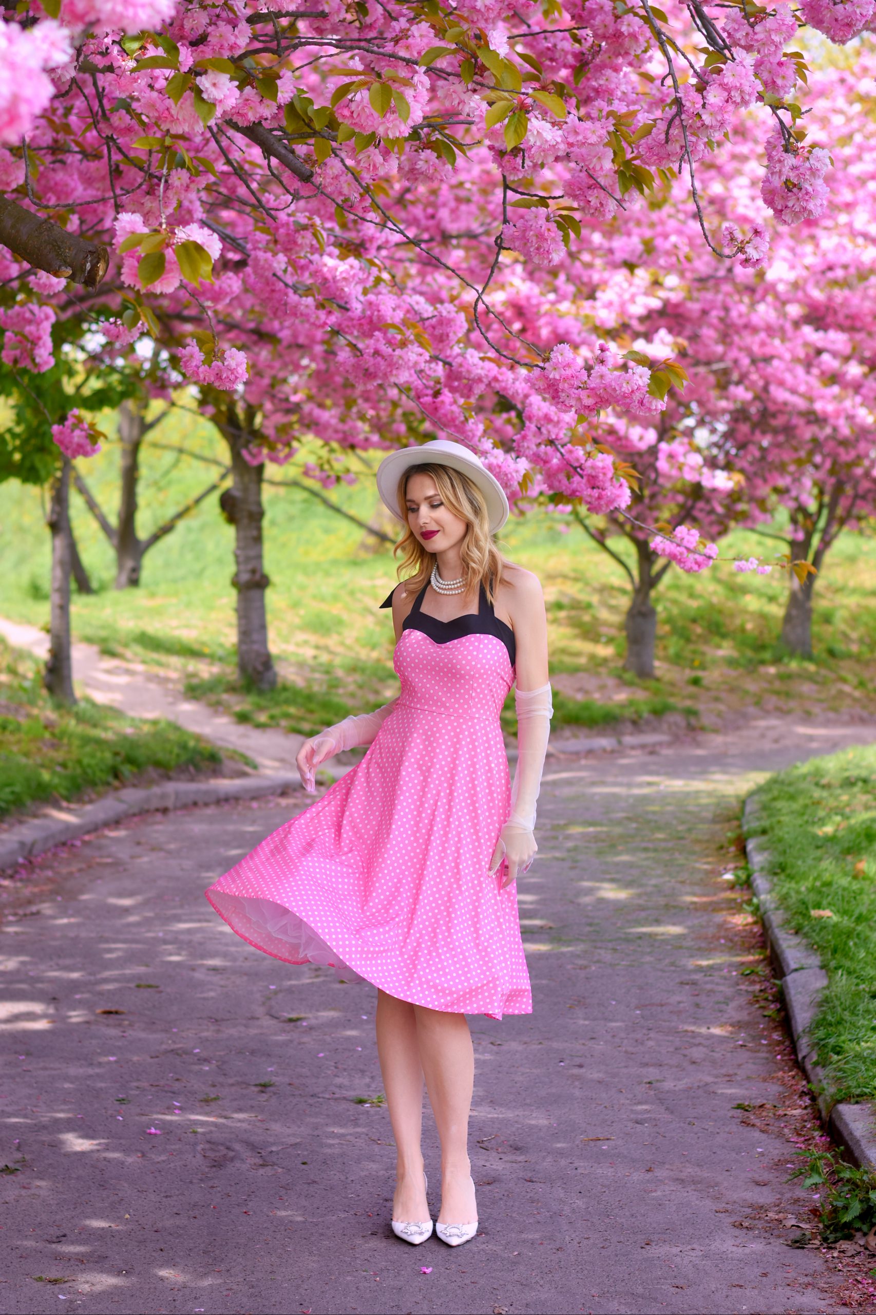 розовое платье барби прокат