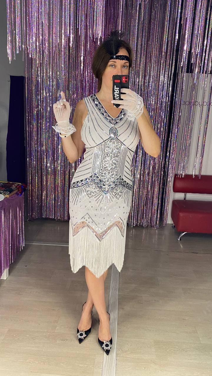 ретро платье в стиле чикаго 30х годов прокат