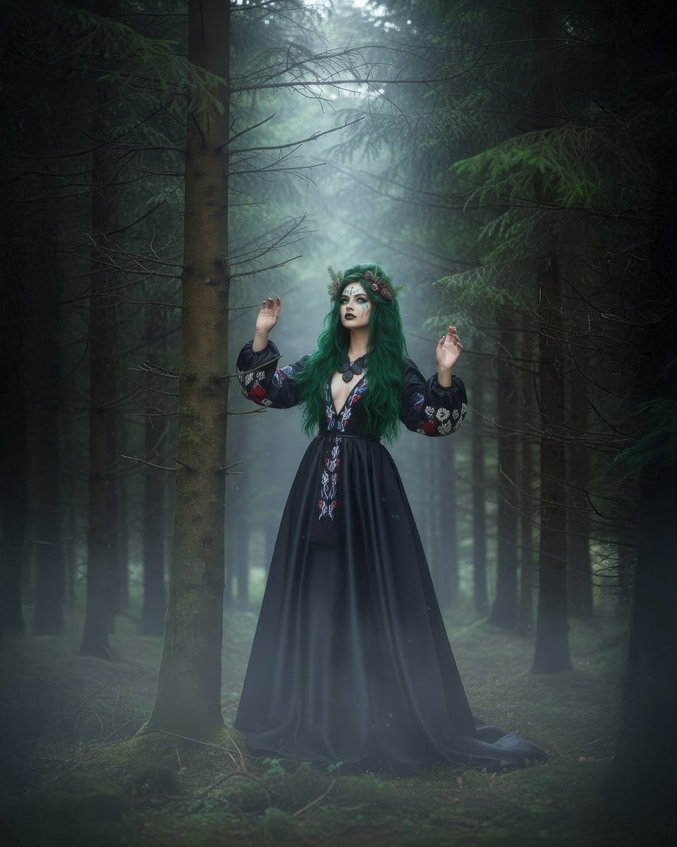 костюм мавки на прокат