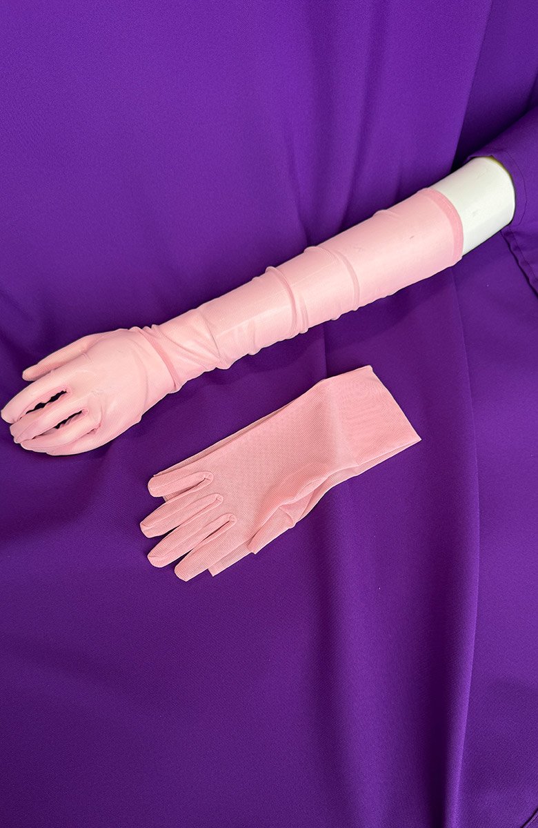 оренда високих рожевих рукавичок для фотосесій та на заходи