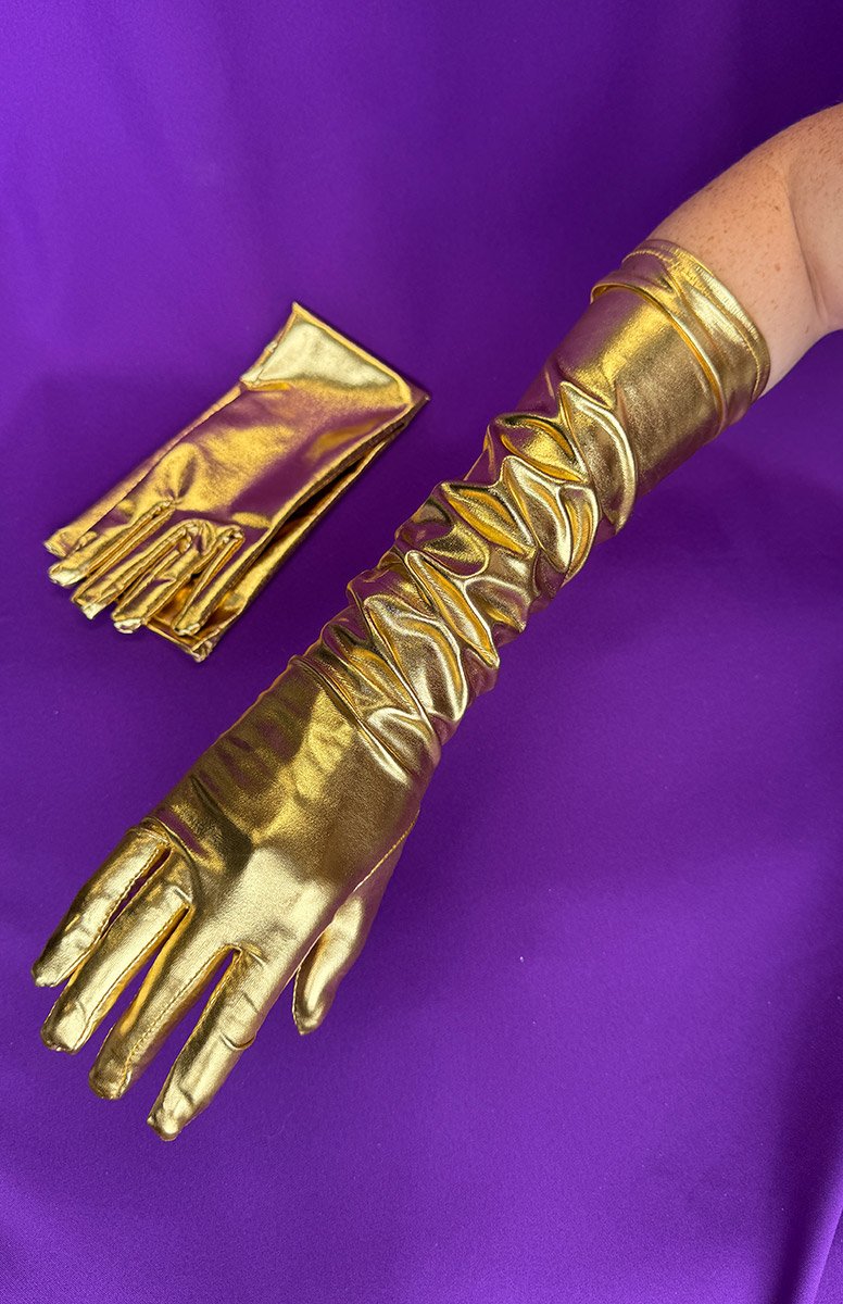 Рукавички золоті