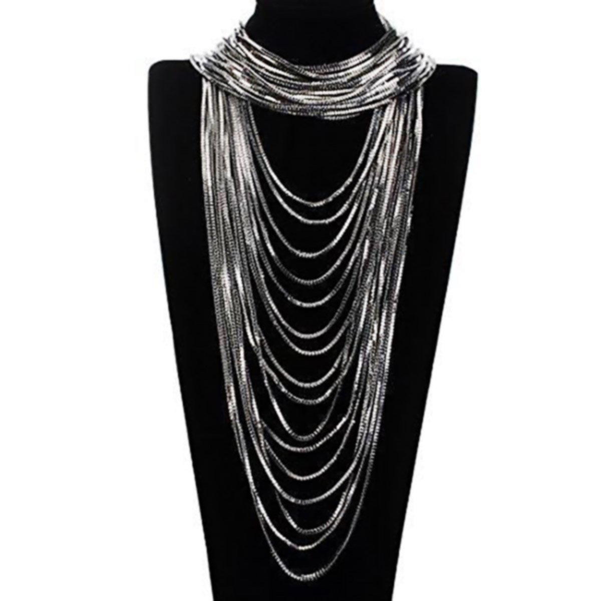 Багатошарове кольє та чокер