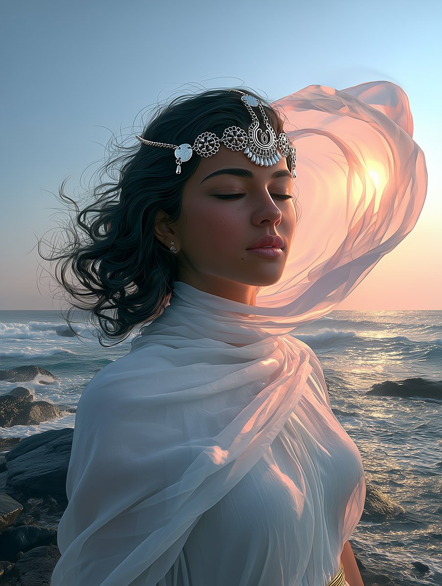 Східна прикраса на волосся