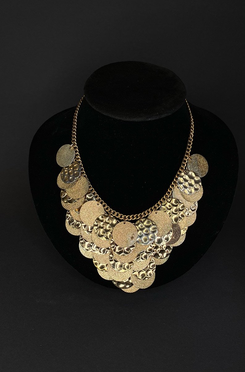 Кольє золоте монетки