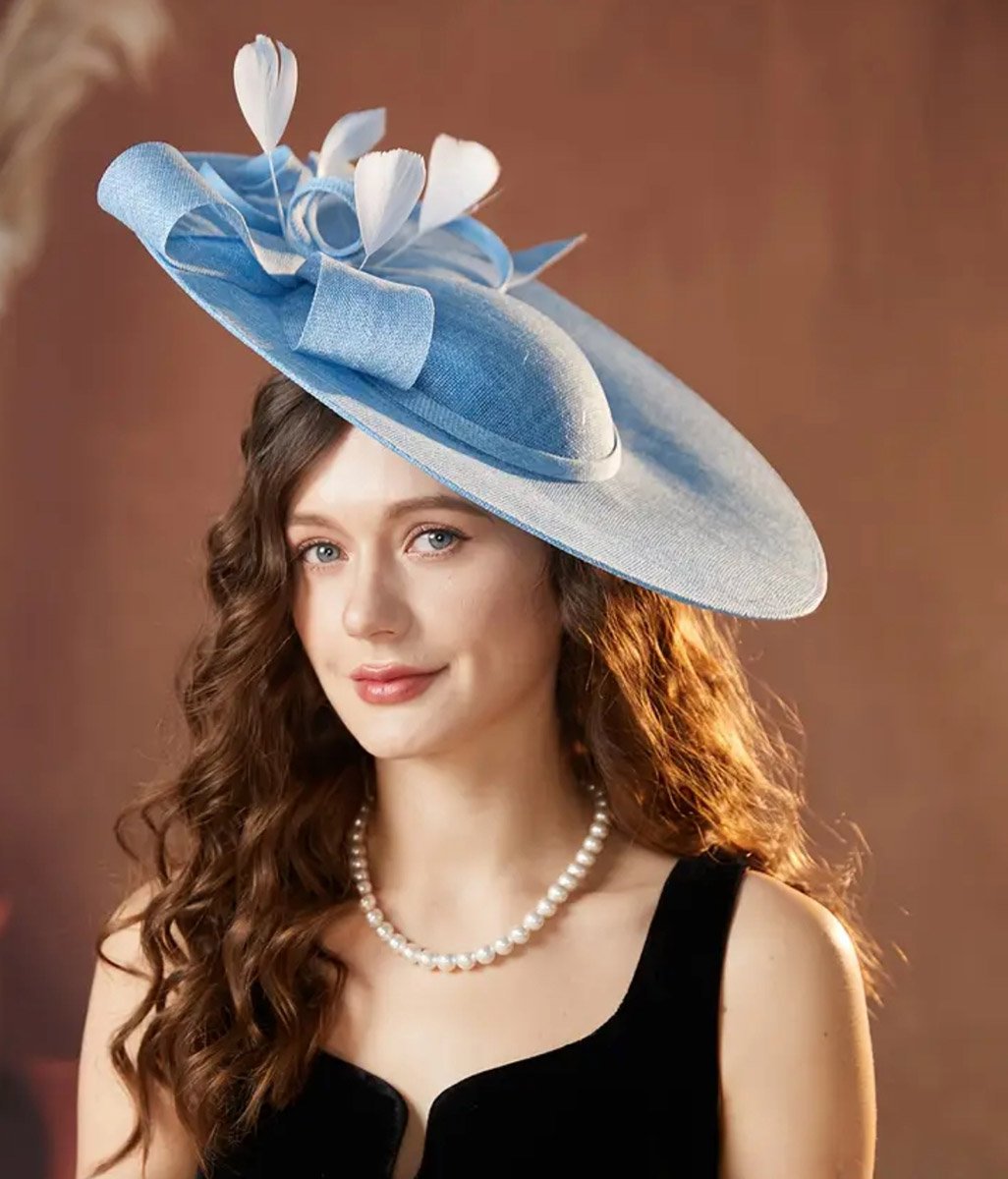 Капелюх блакитний