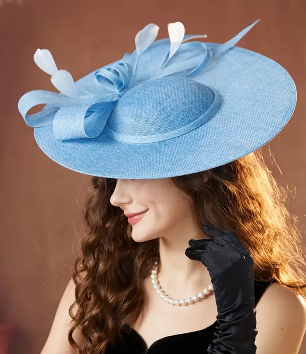 Капелюх блакитний