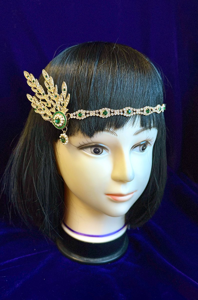 Повʼязка Гетсбі зелена