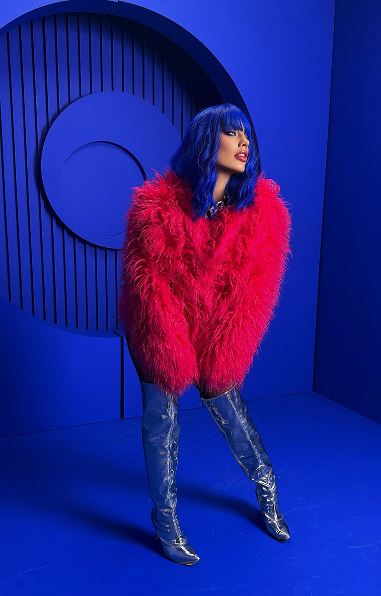 Синя перука