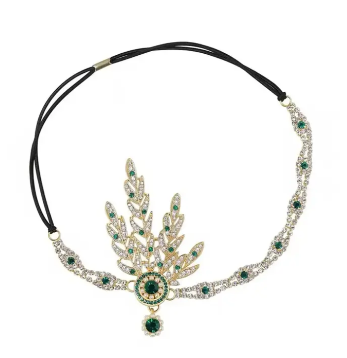 Повʼязка Гетсбі зелена