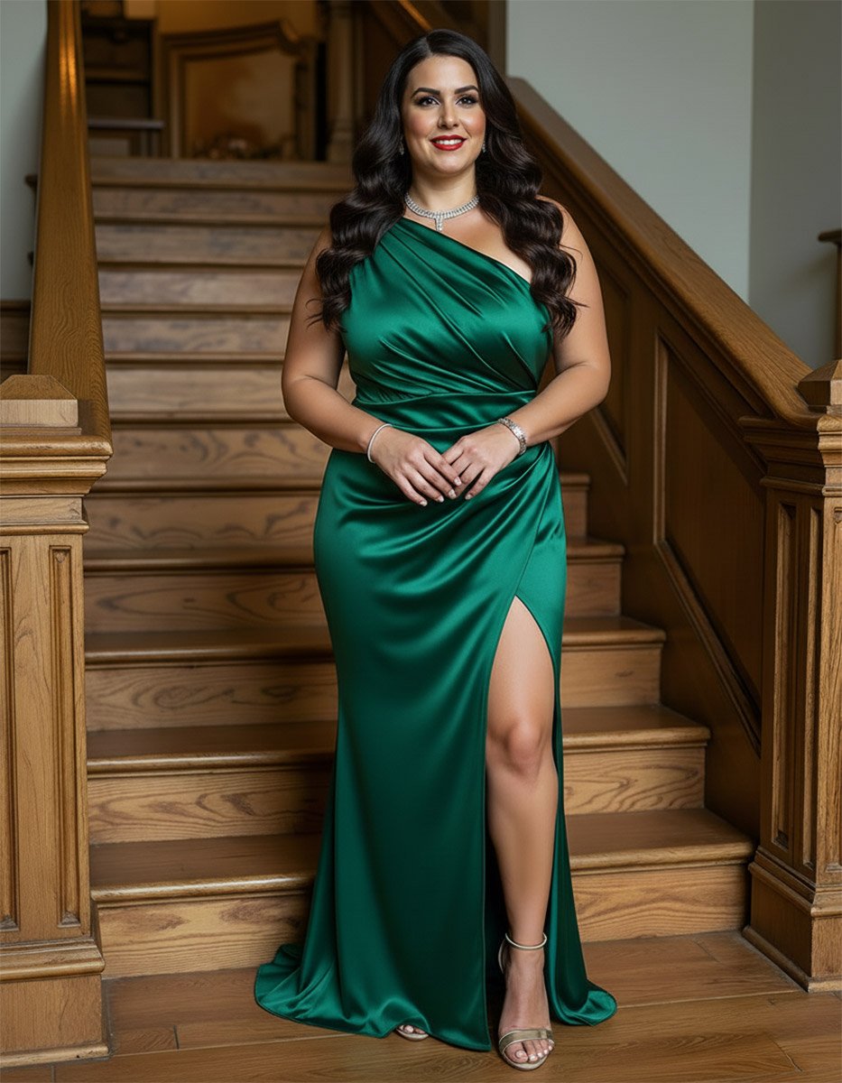 Жасмін зелена Plus size