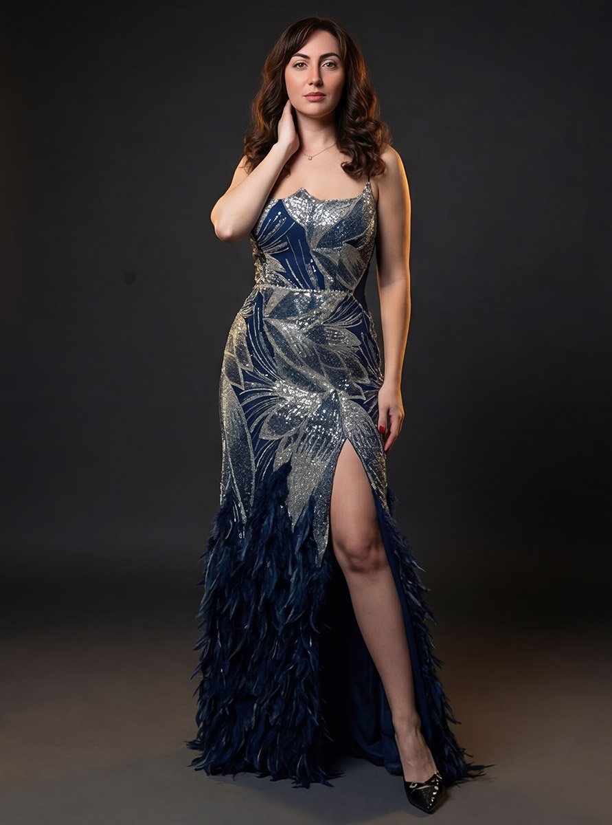 вечірня дизайнерська сукня