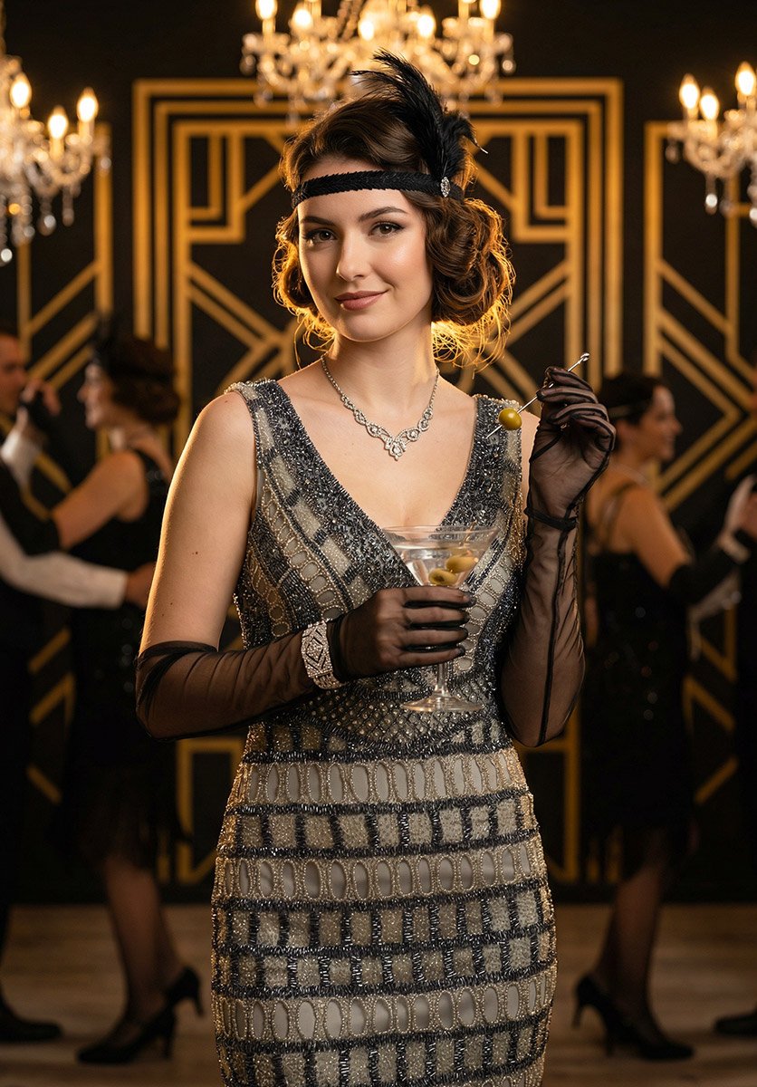 Сукня на вечірку в стилі Великий Гетсбі