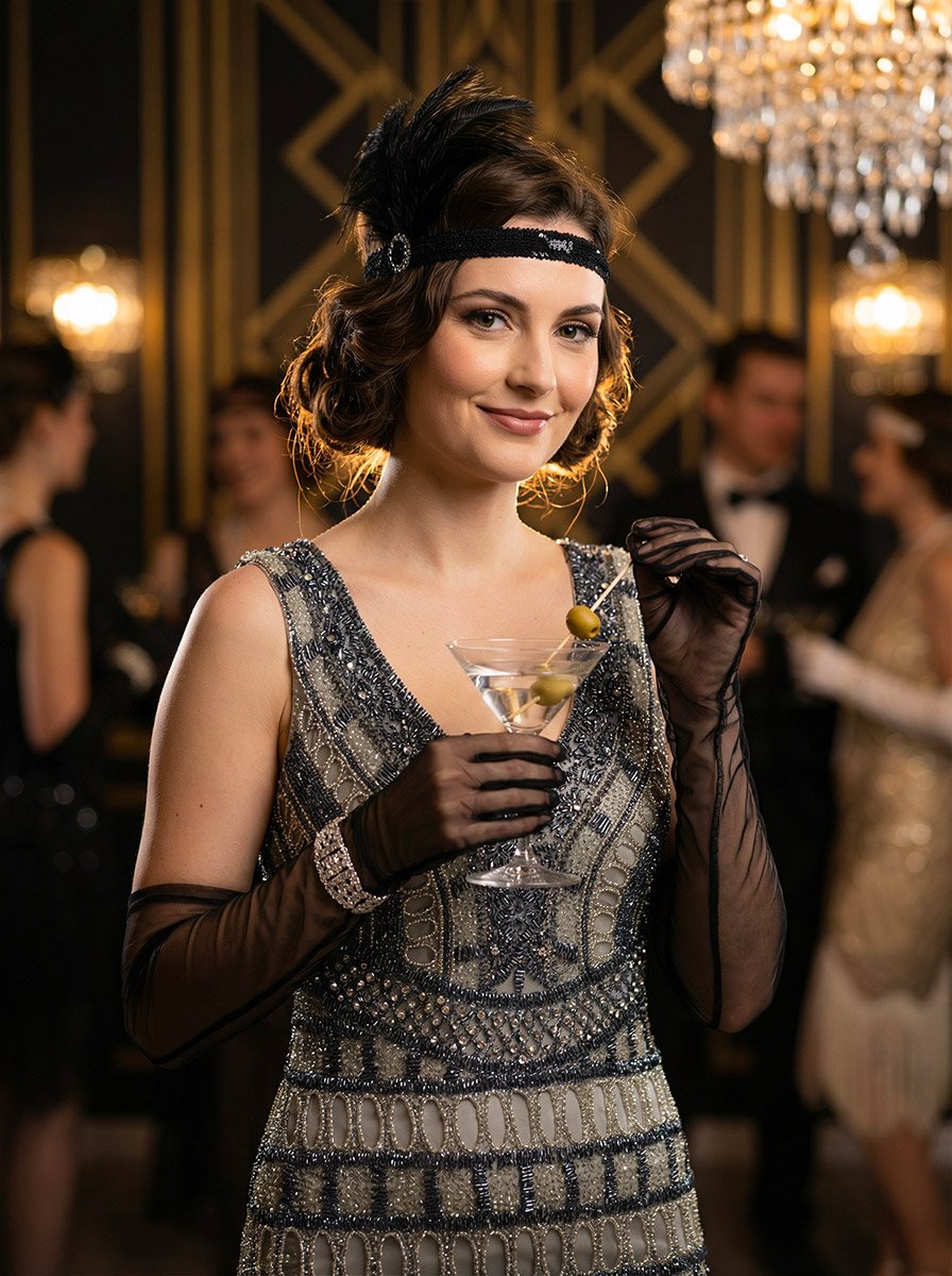 Сукня на вечірку в стилі Великий Гетсбі