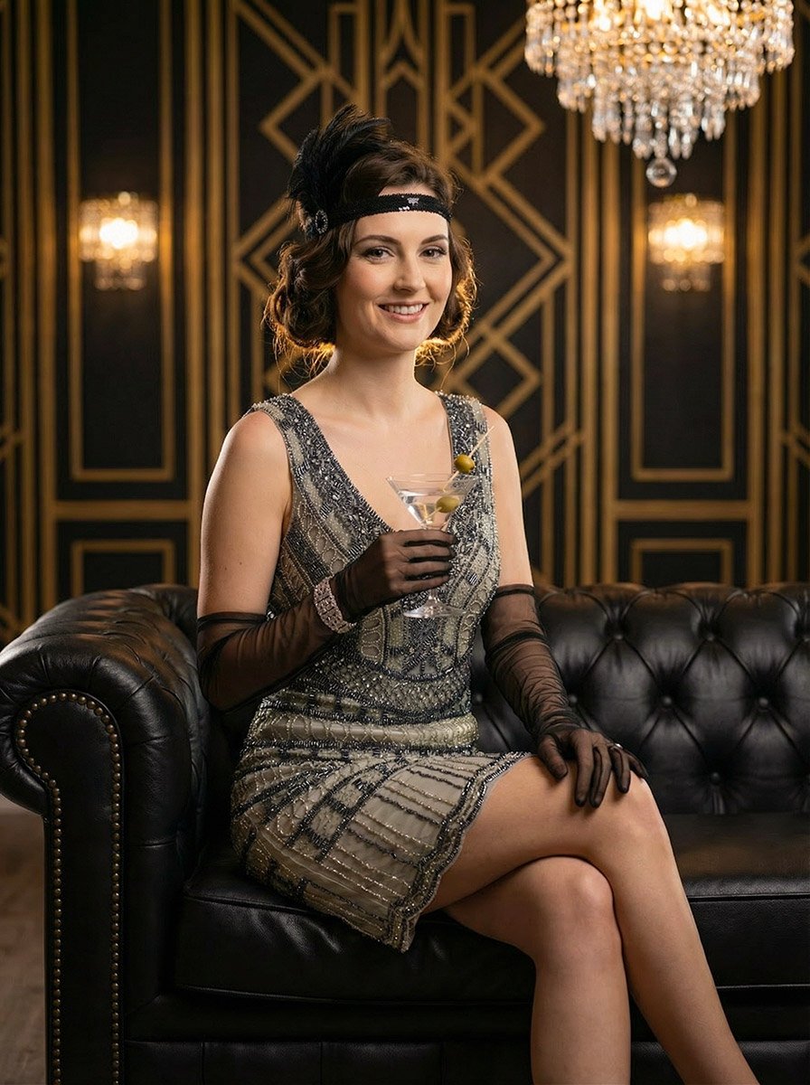Сукня на вечірку в стилі Великий Гетсбі
