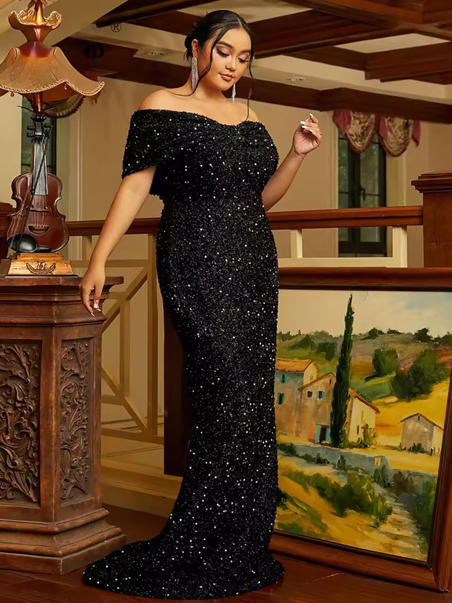 вечірня сукня дуже великого розміру