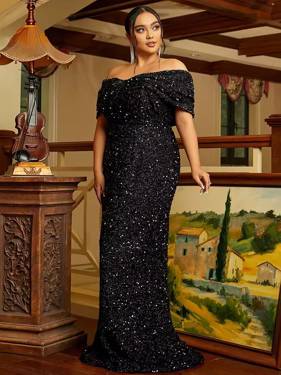 вечірня сукня дуже великого розміру