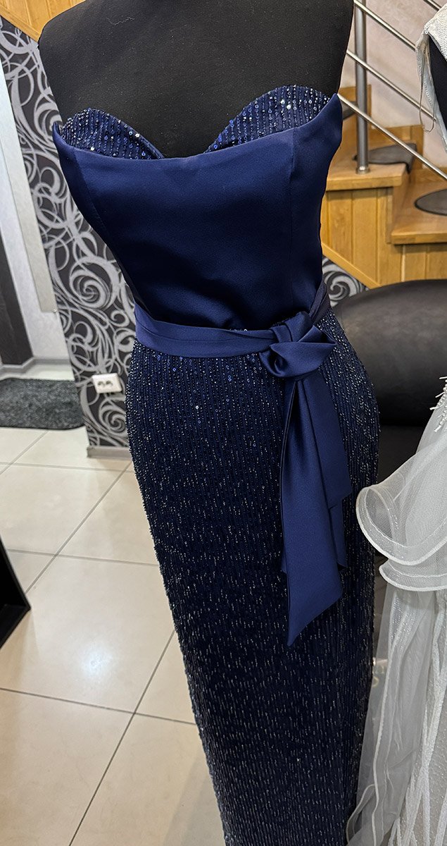 сукня рибка з відкритими плечима