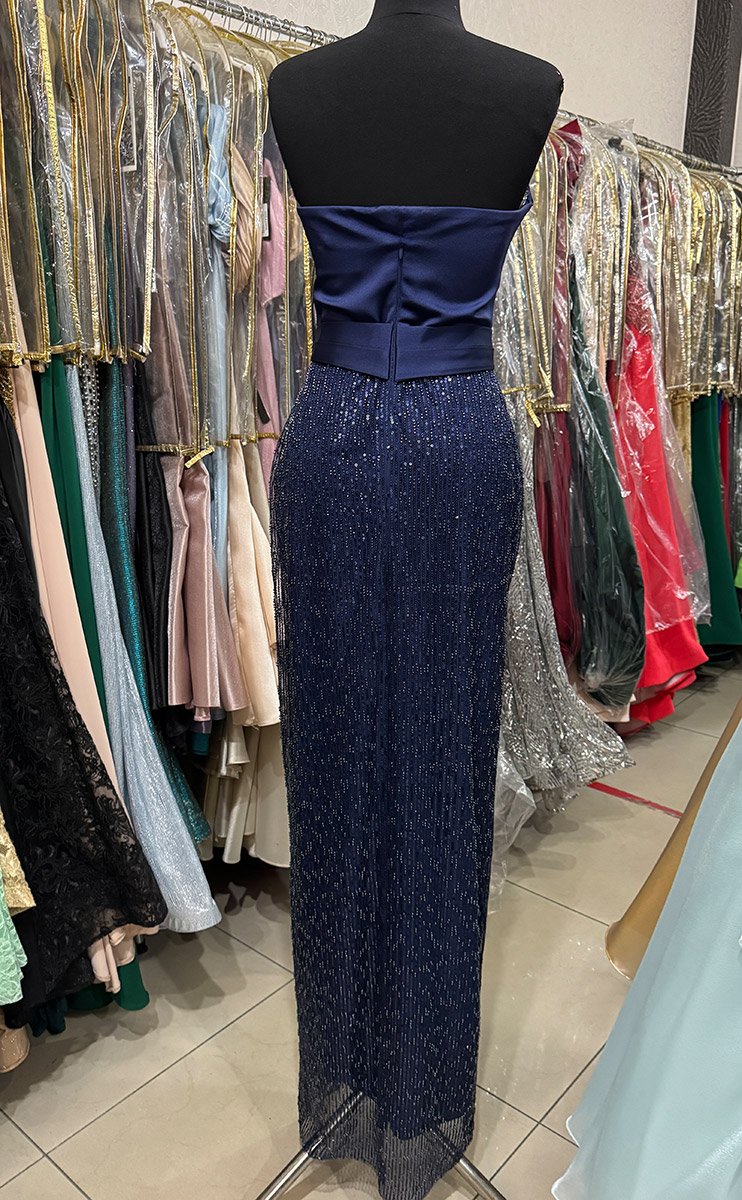 сукня рибка з відкритими плечима