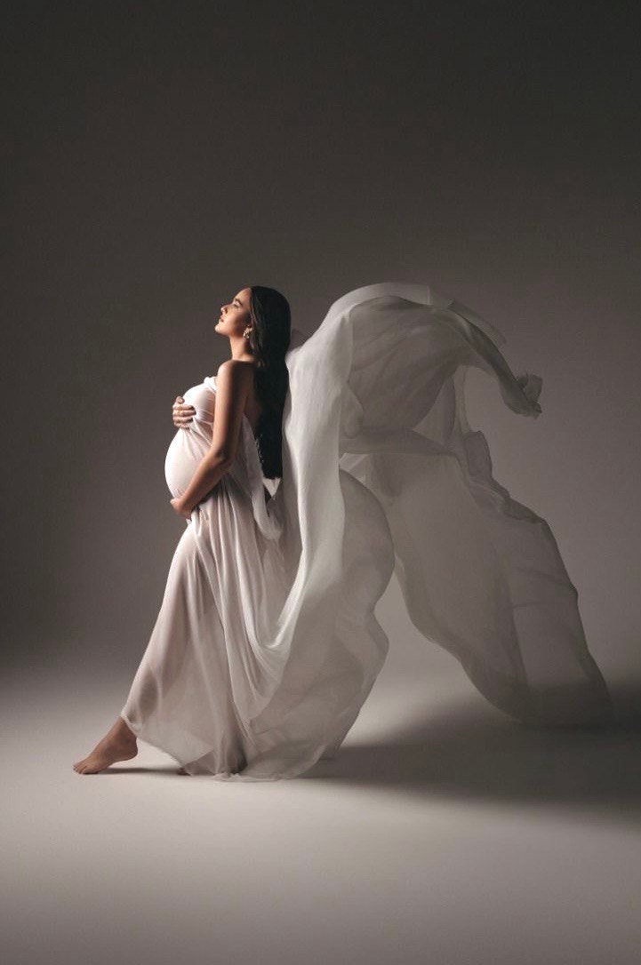 Тканина біла для фотосесії в оренду