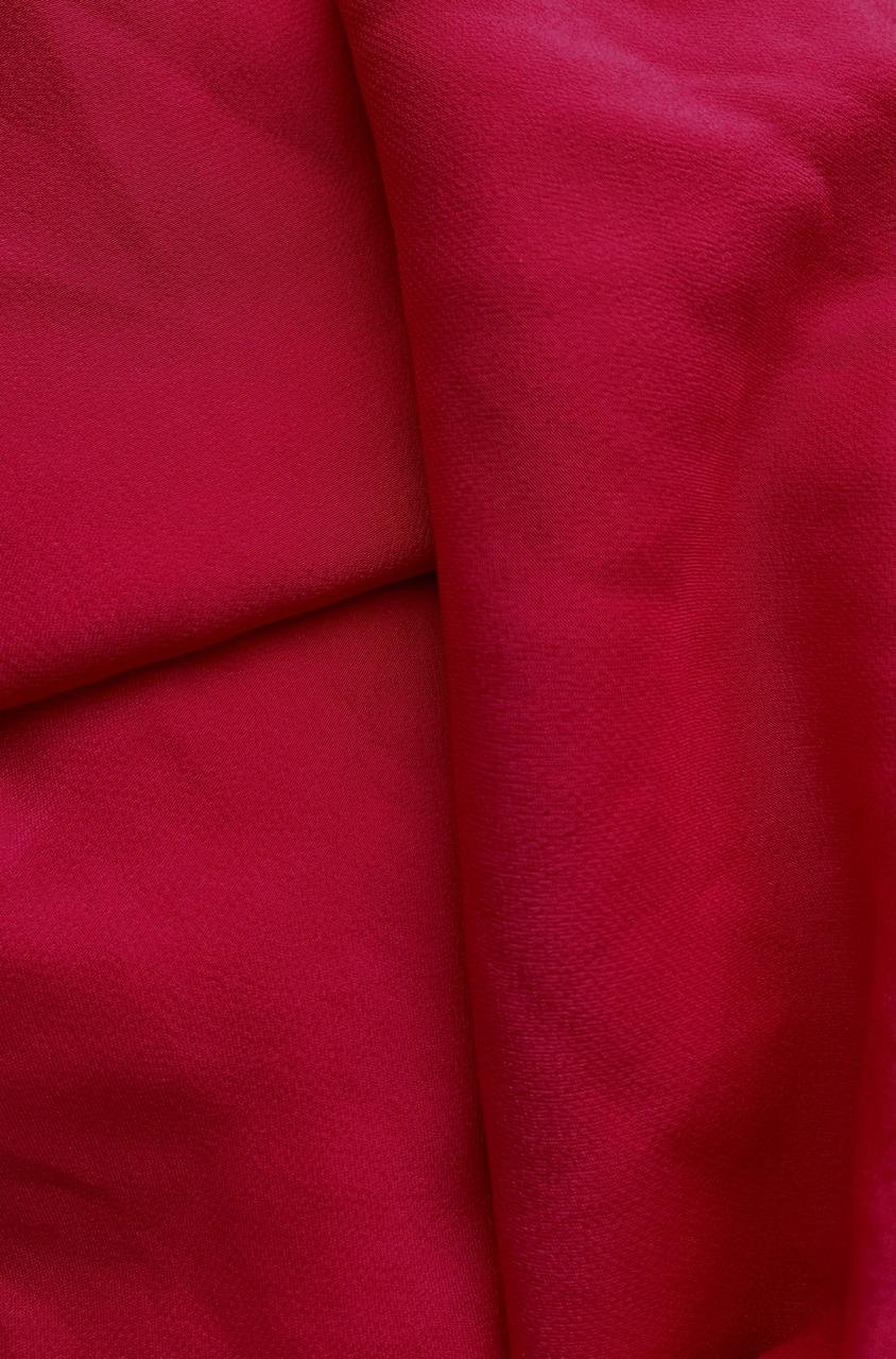 Тканина червоний атлас