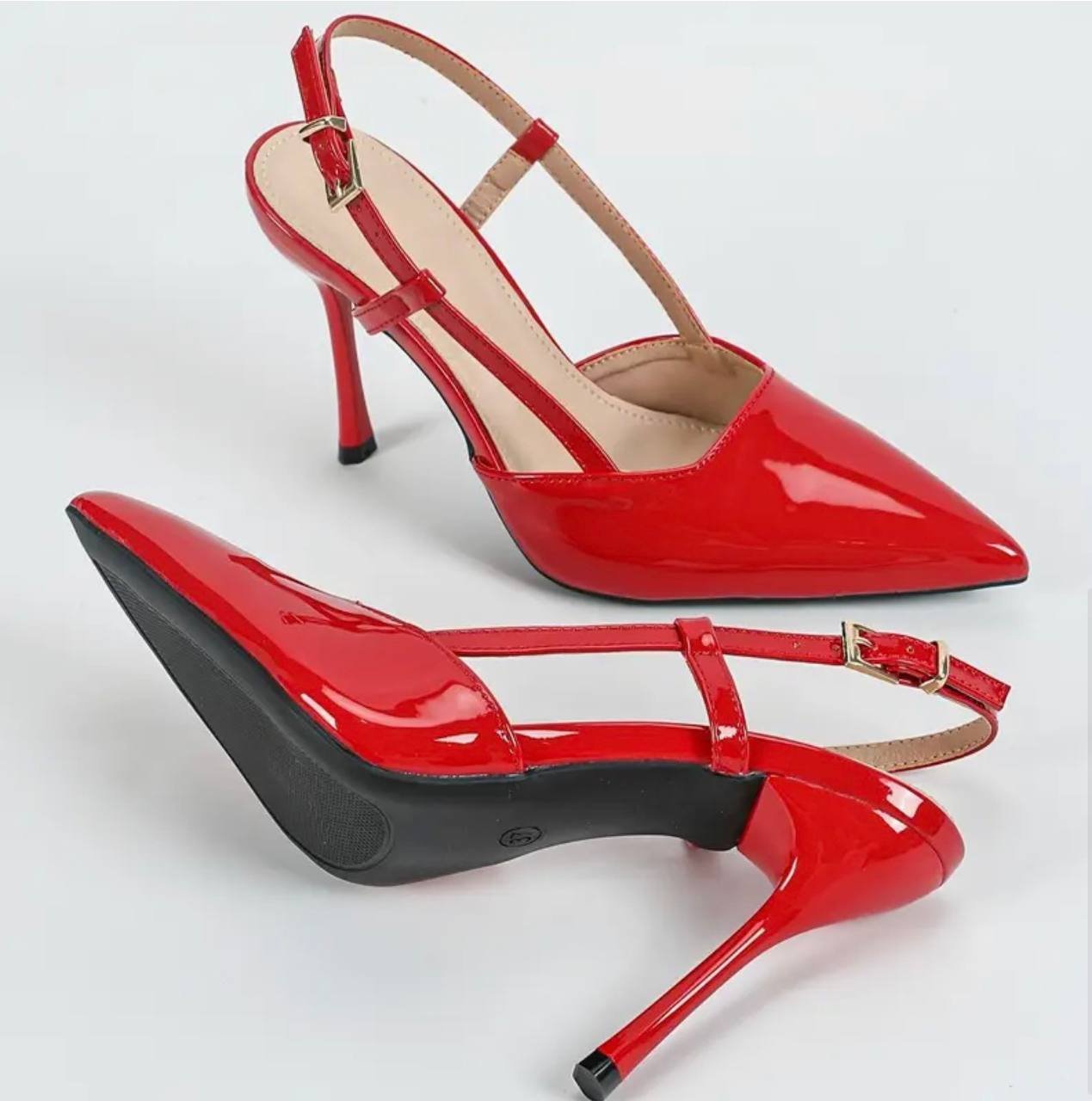 Туфлі червоні лак в оренду на фотосесію